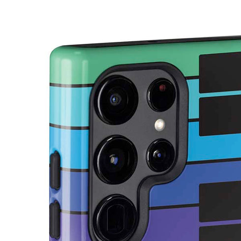 Color Piano Keys Galaxy S25 Ultra Impact Case